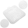 Unique Bargains Shower Foot Clean Massager Scrubber Foot Massager Scrubber with Suction Cups 9.25"x9.25" - 3 of 4