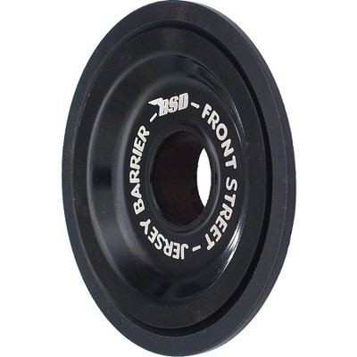 BSD Jersey Barrier Front BMX Hub Guard Black