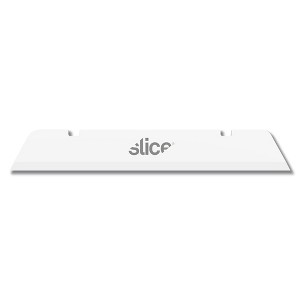 Slice 10539 Replacement Extra Long Industrial Blades - Pointed Tip | Finger-Friendly, Micro Ceramic Safety Blade - Pack of 4 - 1 of 2