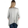 Maternity Elbow Length Sleeve Open Cardigan - 24seven Comfort Apparel™ - 3 of 3