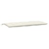 vidaXL Garden Bench Cushion Melange Cream 47.2"x19.7"x2.8" Fabric - 2 of 4