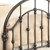 Twin Size Metal Platform Bed with Headboard for Bedroom - 3 of 4