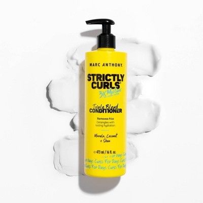 Marc Anthony Strictly Curls 3x Moisture Conditioner for Curly Hair - Shea Butter &#38; Marula Oil - 16 fl oz