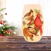Stony Creek 5.25 In Birds Of Winter Pre-Lit Small Vase Cardinal  Holly Berries Novelty Sculpture Lights - 2 of 4