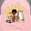 Girls' - Encanto -  Shirt Tail Raglan Graphic T-shirt - 2 of 3