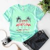 Simply Sage Market Hello Summer Flamingos Short Sleeve Tee - 3 of 4