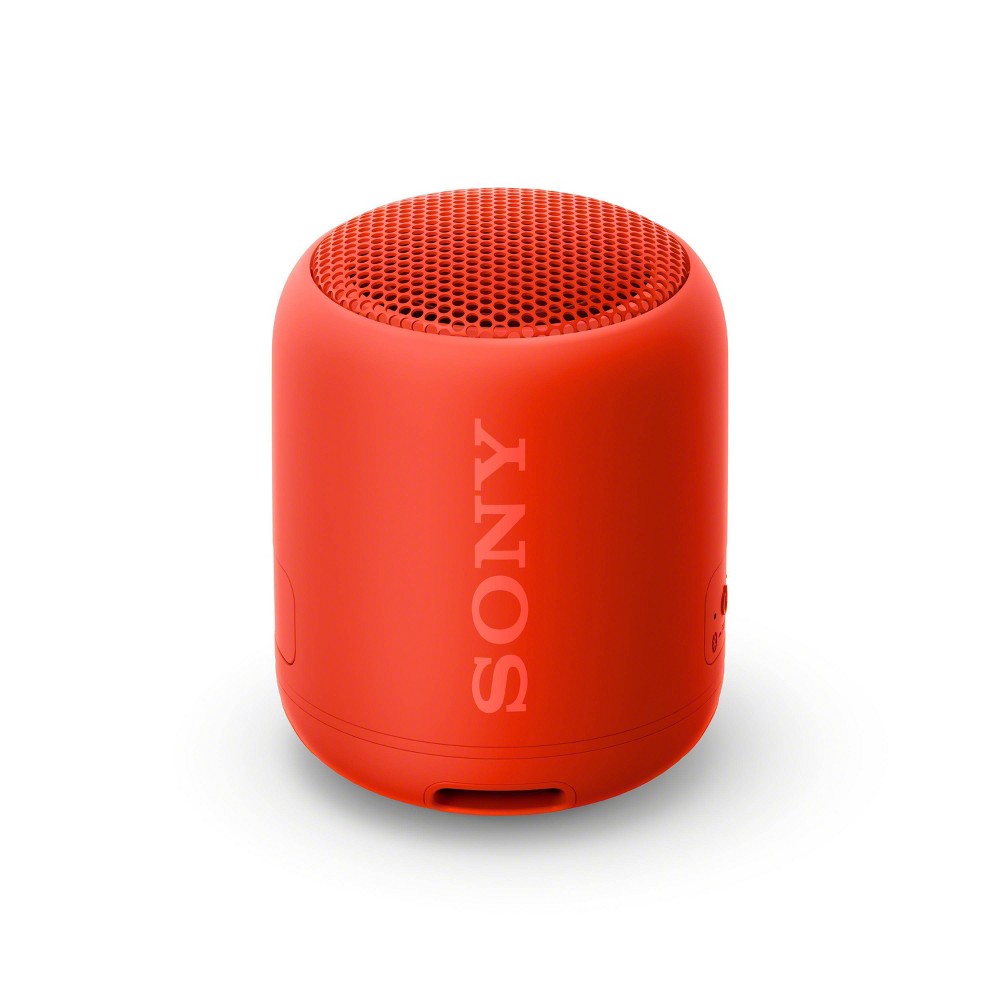Sony XB12 Portable Wireless Bluetooth Speaker- Red (SRSXB12/R)