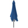 vidaXL Garden Parasol Azure Polyester 118.1x78.7 in Tiltable - 4 of 4