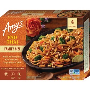 Amy's Family Size Frozen Pad Thai - 28.2oz - 1 of 4