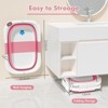 TUMAJUP Collapsible Baby Bathtub for Infants and Toddlers with Bath Net and Thermometer - 3 of 4