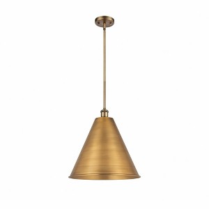 Ballston Cone - 1 Light Pendant In Industrial Style-16.75 Inches Tall and 16 Inches Wide - 1 of 1