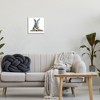 Stupell Industries Bunny Reading Book Black Framed Giclee Art - 2 of 4