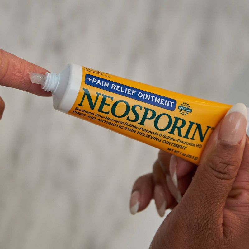 Neosporin Plus Pain Relief Maximum Strength Antibiotic Ointment - 1oz, 5 of 9