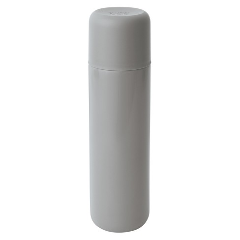 Thermos 2 Quart Glass Vacuum Insulated Pump Pot - Gray Metallic New in Box