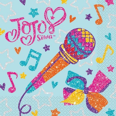 JoJo Siwa 16ct Party Paper Napkins