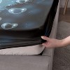Acoinel 3 Pcs Axolotl and Pearl Lightwight Ultra Soft Comforter Set with 2 Pillowcases, Blue - 3 of 4