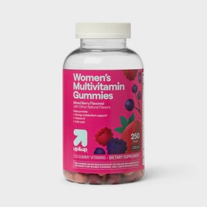 Women's Multivitamin Gummies - Natural Berry - 250ct - up&up™ - 1 of 4