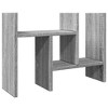 vidaXL Desk Organiser Grey Sonoma 13.6x6.1x14.0" Engineered wood - 2 of 4