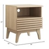 Modway Render Mid-Century Modern, One-Drawer Nightstand, Oak - 3 of 4