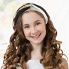 Unique Bargains Women's Fashion Color Block Knotted Wide Headband 1.57" Width 1 Pc - 3 of 4