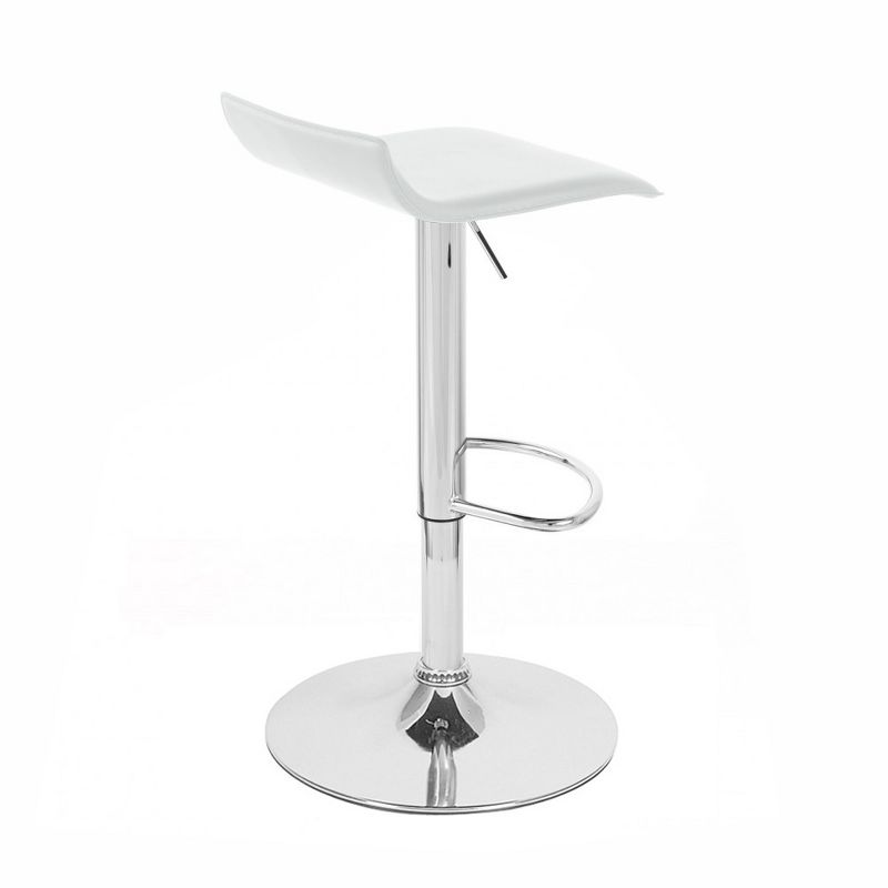 Modern Home Sigma Contemporary Adjustable Height Barstool, 3 of 7
