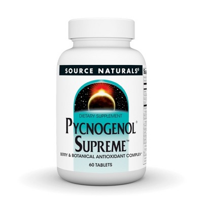 Pycnogenol Supreme + by Source Naturals, Inc.  -  60 Tablet