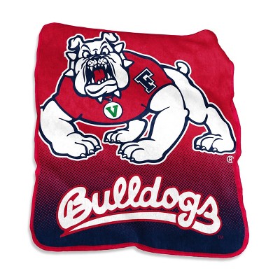 NCAA Fresno State Bulldogs Raschel Throw Blanket