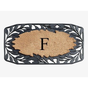 A1HC Natural Coir Doormat for Outdoor Entrance, Anti-Shed Treated Durable Front Door Mat 23x38 - 1 of 4