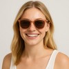 Anna-Kaci Women's Retro Square Sunglasses with Bold Fashion Look and Everyday Chic Style - 3 of 4