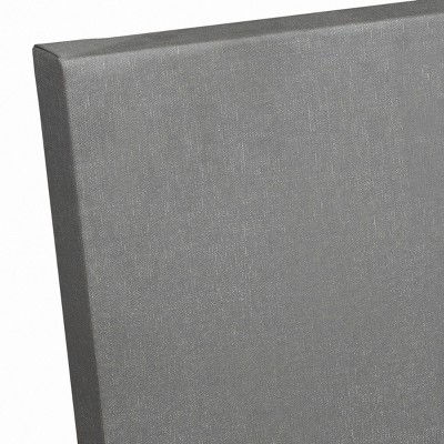 Gray and White Seasonal Holiday Canvas Wall Art