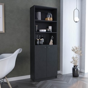 NicBex Bookcases for Living Room Modern 4-Shelf Home Bookcase Display Unit Bookshelf for Home Office, and Bedroom Storage - 1 of 4