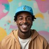 Dalix Robot Embroidered Glow in the Dark Retro Dad Hat Cotton Baseball Cap Adjustable Mens - 3 of 4