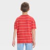 Boys' Short Sleeve Striped T-Shirt - Cat & Jack™ - 2 of 3