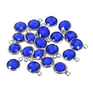 Unique Bargains DIY Craft Jewelry Making Necklace Crystal Birthstone Pendant 20 Pcs - 1 of 4