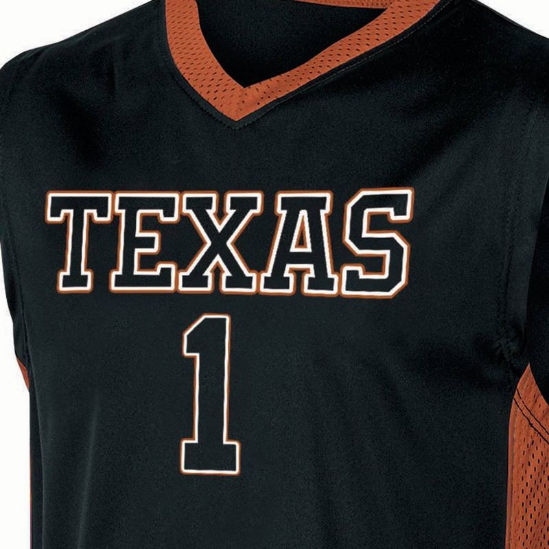 NCAA Texas Longhorns Boys&#39; Basketball Jersey, 3 of 4
