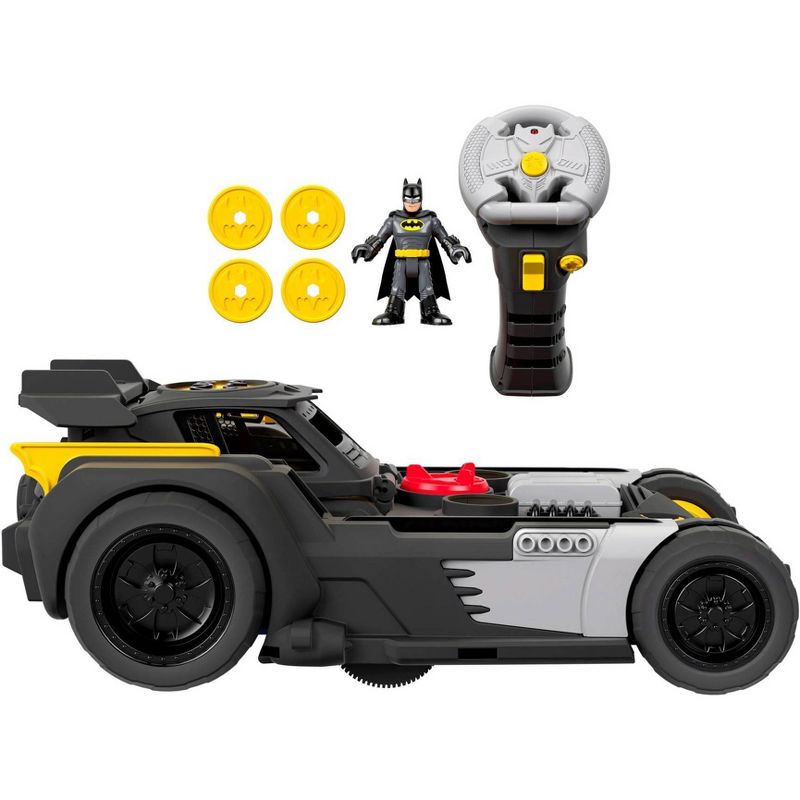 Fisher-Price Imaginext DC Super Friends Batman and Transforming Batmobile RC Vehicle, 6 of 8