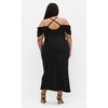Women's Plus Size Cady Dress - black | CITY CHIC - 2 of 4