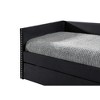 Twin Size Upholstered Daybed with Trundle for Bedroom - 4 of 4