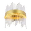 CWI Lighting Genevieve LED Wall Sconce With Medallion Gold Finish - 3 of 4