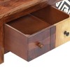 vidaXL Coffee Table Brown with multicolored drawer fronts - 4 of 4