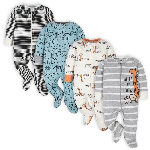 Baby boy onesies store with mitten cuffs