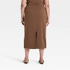 Women's Compression Midi A-Line Skirt - A New Day™ - 2 of 3