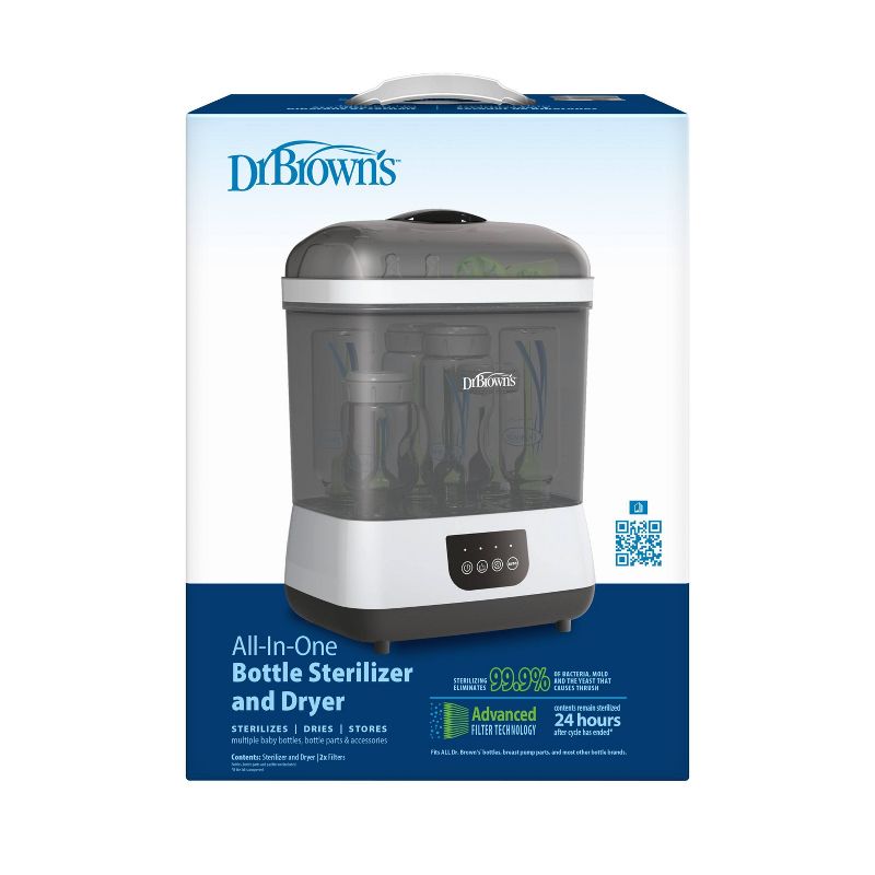 Dr. Brown&#39;s All-in-One Sterilizer &#38; Dryer for Baby Bottles and Newborn Essentials, 3 of 24