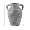 Charming Terracotta Vase with Handles - Elegant Home Decor for Living Room, Bedroom, Office and Room Display - 4 of 4