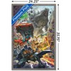 Trends International Justice League vs. Godzilla vs. Kong - Batman Rescue Framed Wall Poster Prints - 3 of 4