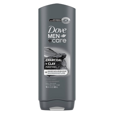 Dove Men+Care Elements Charcoal + Clay Micro Moisture Purify + Refresh Body Wash - 18 fl oz_3