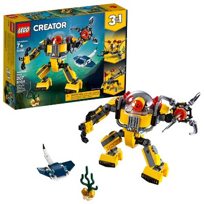 lego creator underwater robot