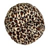 Precious Tails Leopard Princess Cat and Dog Crown Bolster Bed - Taupe - S - image 2 of 4