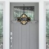 Big Dot of Happiness Roaring 20's - Hanging Porch 1920s Art Deco Jazz Party Outdoor Decorations - Front Door Decor - 1 Piece Sign - 2 of 4