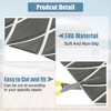 Unique Bargains EVA Faux Teak Decking Sheet Mat Self-Adhesive Gray for Car White 27.5"x75" - 4 of 4